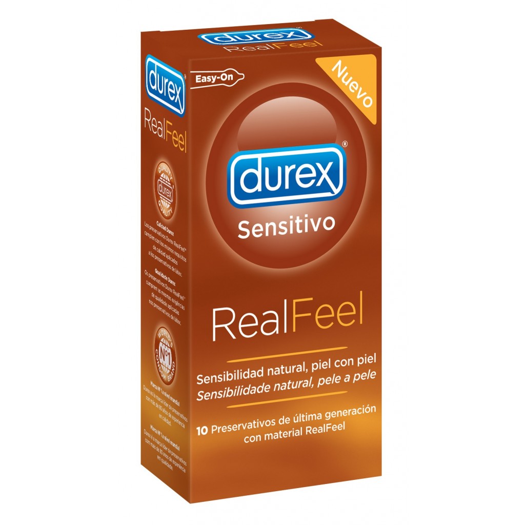 Durex real feel preservativo sin latex 12 u